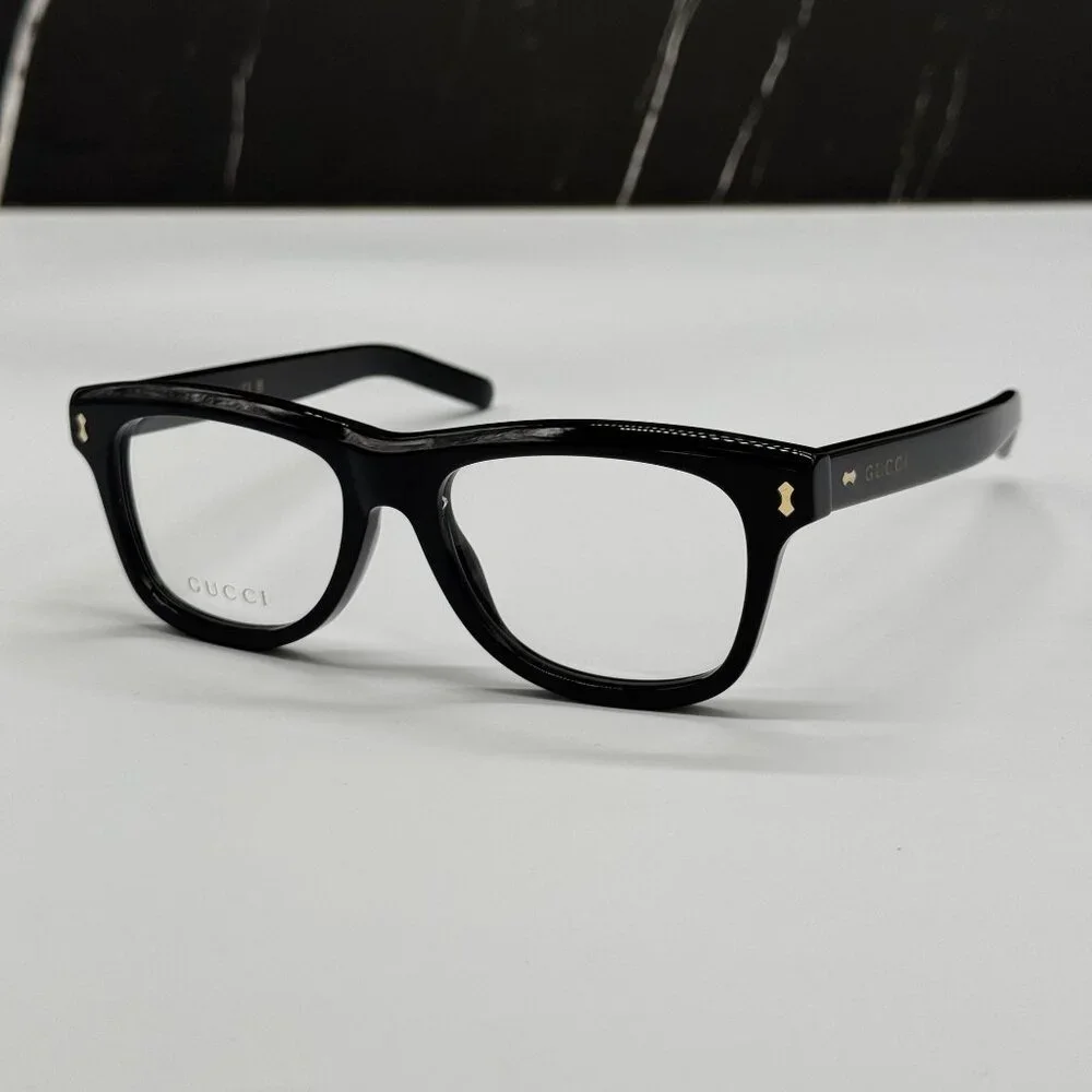 NEW GUCCI BLACK UNISEX GUCCI EYEGLASSES GG1526O 005